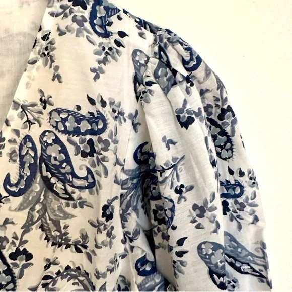 Lucky Brand Blue and White Floral Dress Size XS - Picture 9 of 16